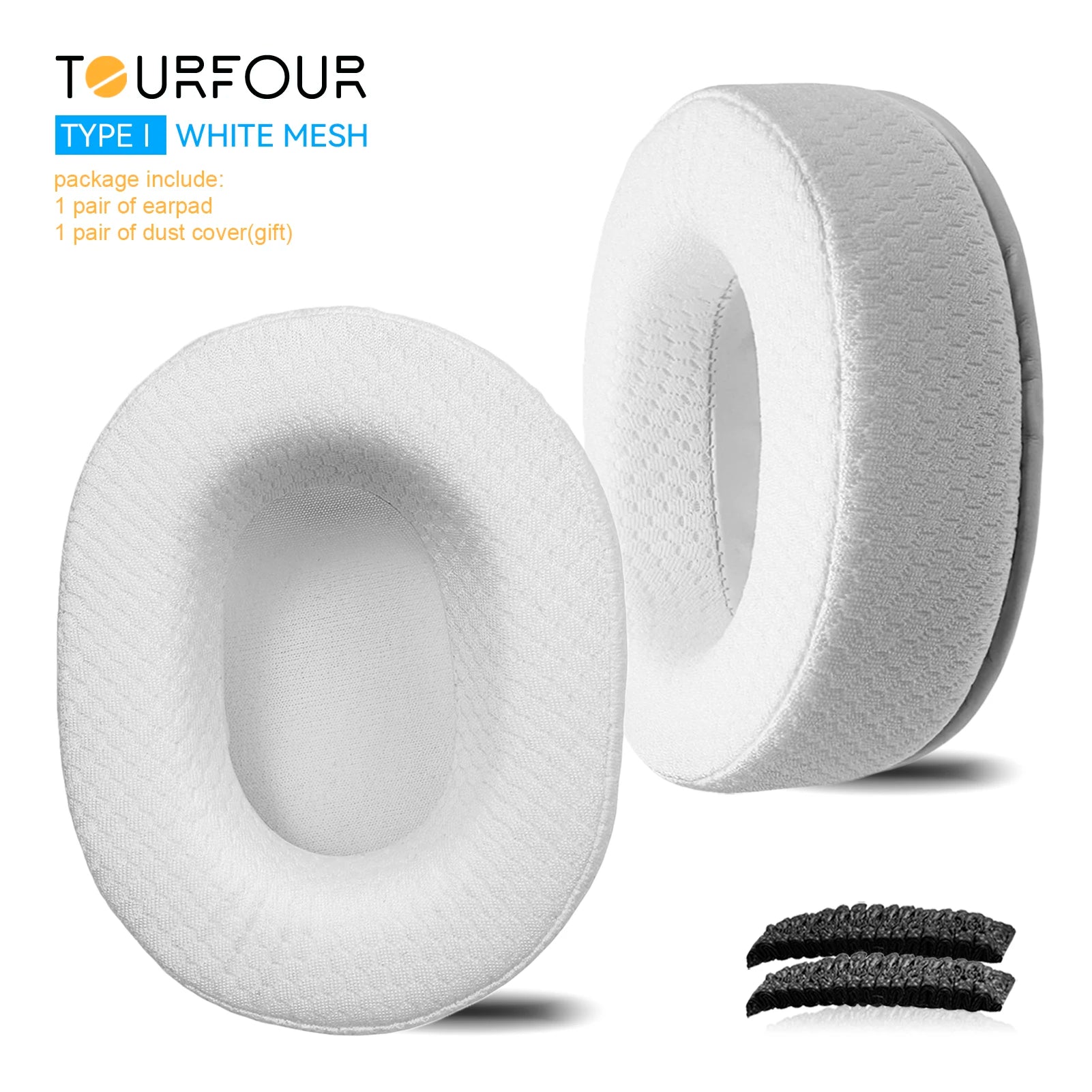 TOURFOUR Replacement Earpads for Steelseries Arctis Nova Pro Wire, Nova 7, Nova 3, Nova 1 Headphones Ear Cushion Headband