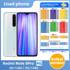 Redmi note 8 pro 4G Unlocked 128GB Android 6.53inch 4500mAh Battery 64MP camera used phone