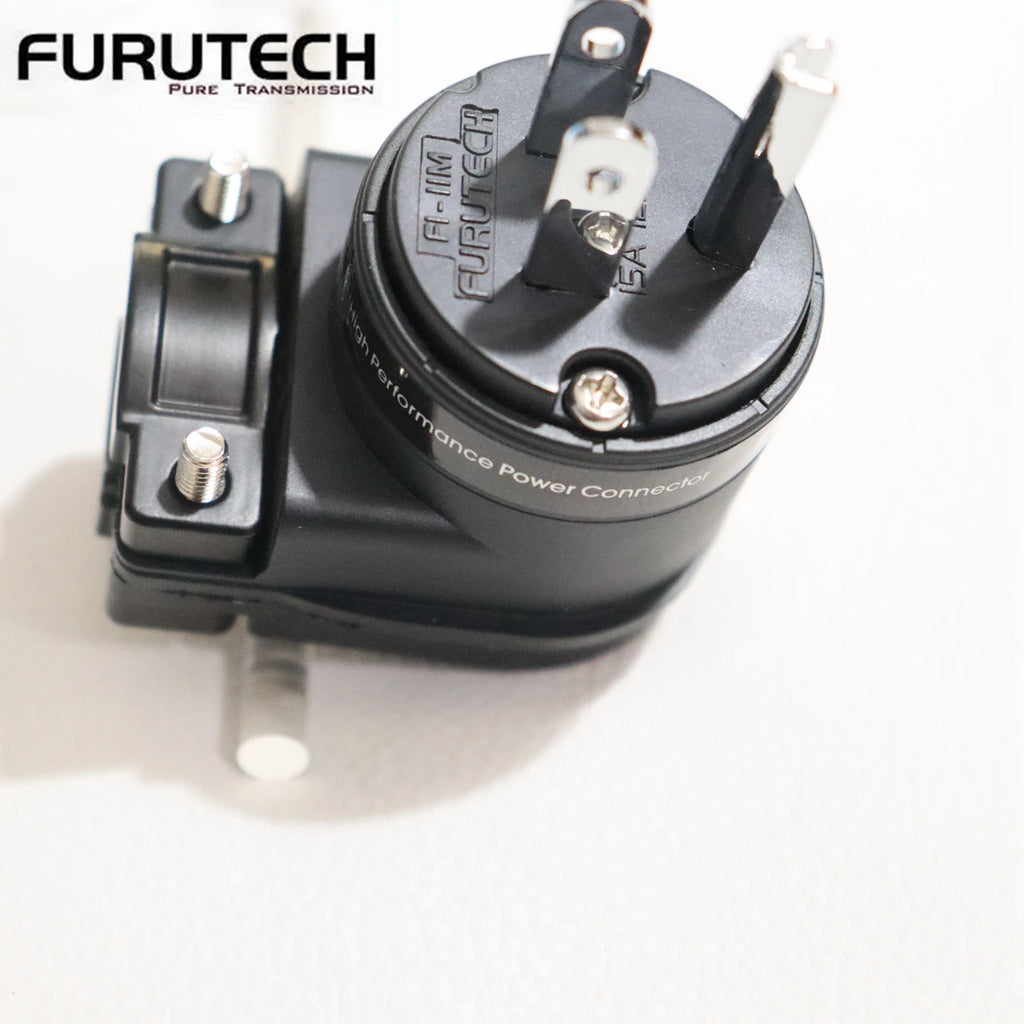 Furutech High Performance Angled Schuko plug Mains Right Angle Plug  90° IEC Female Socket HIFI Power Connector made in japan