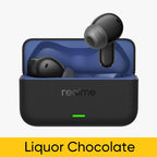 Global Version realme buds T500 pro  12.4mm Bass Driver LHDC Headphones 50dB Reduction Bluetooth 6.1 IP55 TWS Earbuds Wireless