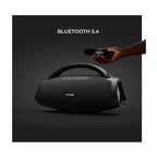 W-KING 140W RMS Portable Bluetooth Speakers,Massive Bass Party Boombox IPX7 Waterproof Speaker Large, Loud Outdoor Speaker
