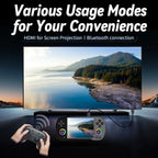 ANBERNIC RG40XX H Handheld Game Console 4'' Screen Linux System Joystick RGB Lighting Effect RG40XXH Video Player Trimui Console