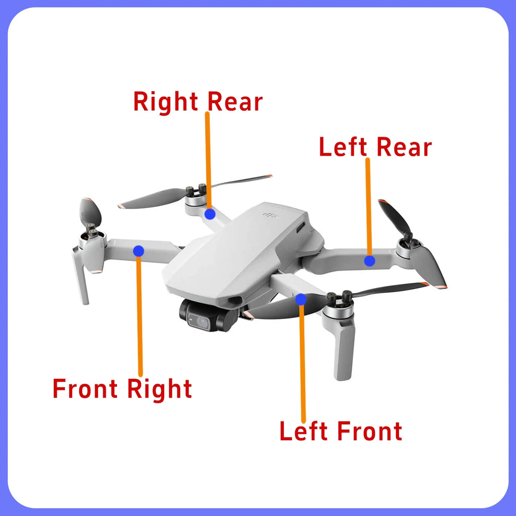 Para DJI Mavic Mini2 Brazo Original Mavic Mini 2 SE/4K Brazo Motor Universal El embalaje está bien probado
