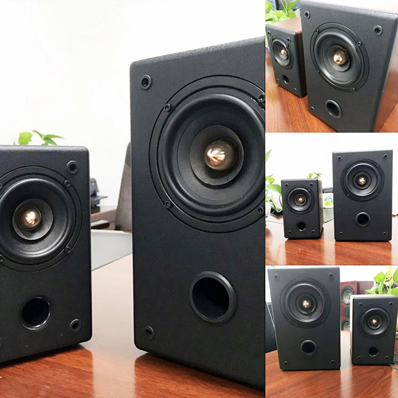 4 Inch Audio Speaker 4 8 Ohm 15-25W Full Range HiFi Speaker Bookshelf Desktop Home Sound Loudspeaker