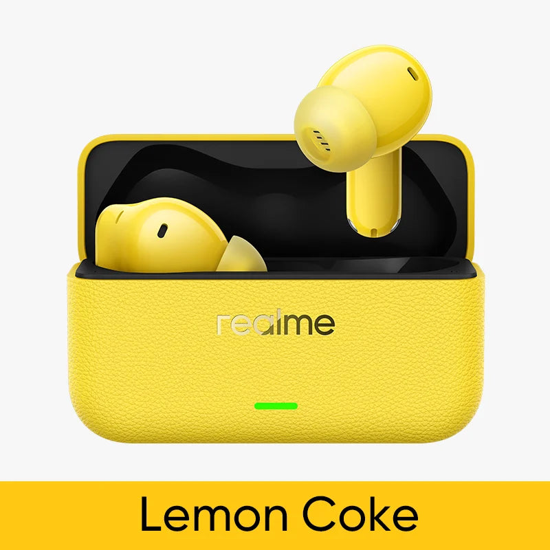 Global Version realme buds T500 pro  12.4mm Bass Driver LHDC Headphones 50dB Reduction Bluetooth 6.1 IP55 TWS Earbuds Wireless