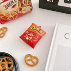 for AirPods 4 2024 3D Chips French Fries Cartoon Cute Earphone Case Wireless Headphone Cover for AirPods Pro 2 3 Funda Sleeve