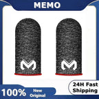 1/2/3 Pair MEMO Silver Fiber Gaming Finger Sleeve for PUBG Game Finger Cover Sensitive Touch Screen Sweatproof Fingertips Gloves