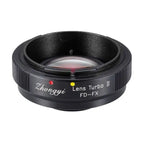 Zhongyi Lens Turbo -FX II Adapter Reduce Focus for Canon EOS/M42/FD/NIK G lens to FUJIFILM X XPro2 XT3 S1 XT4 XT5 Lens Adapter