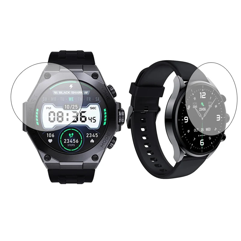 Protector de Pantalla de Cristal Templado Duro Transparente para Black Shark S1 Pro/Classic Accesorios para Smartwatch