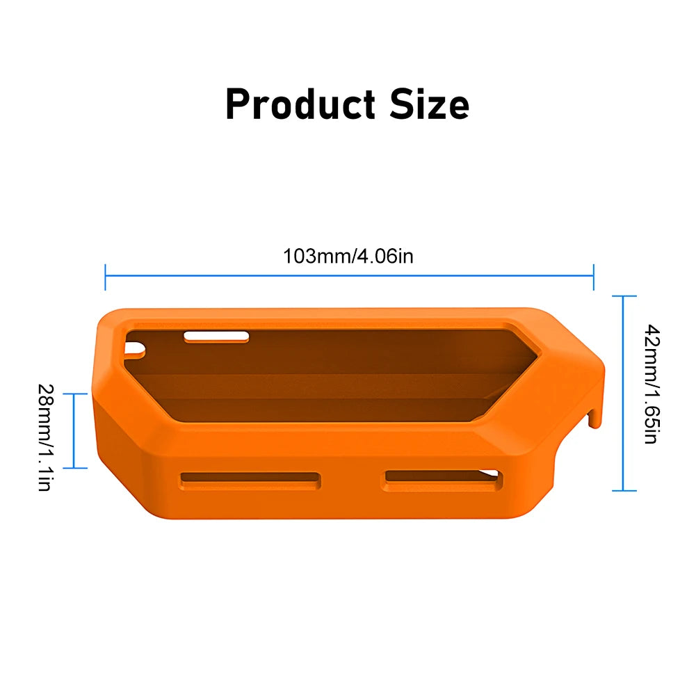 Silicone Protective Cover for Flipper Zero Protective Case with Hanging Buckle Anti Scratch Screen For Flipper Zero Cover