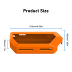 Silicone Protective Cover for Flipper Zero Protective Case with Hanging Buckle Anti Scratch Screen For Flipper Zero Cover