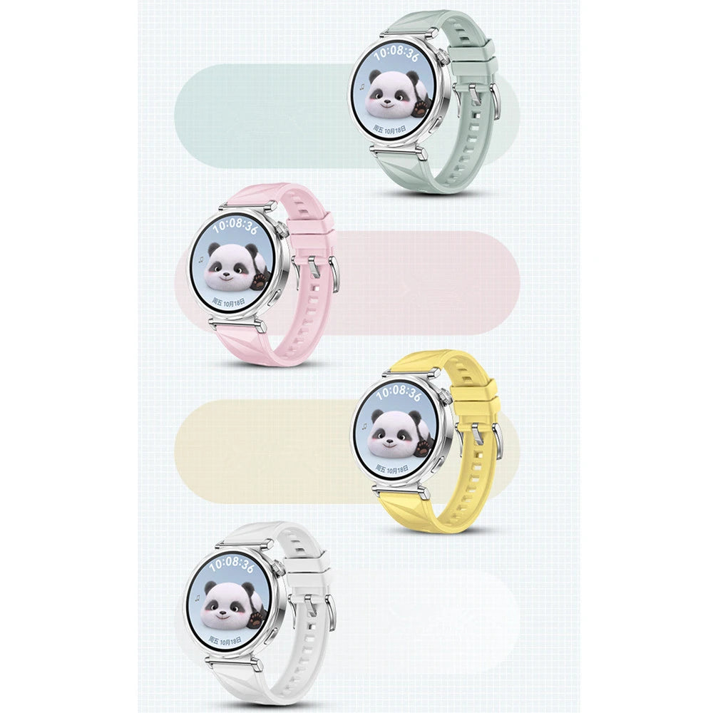 18mm Silicone Strap for Huawei Watch GT4 41MM / GT5 41MM / GT5 Pro 42MM Ice Crystal Pattern Silicone smart watch replacement wri