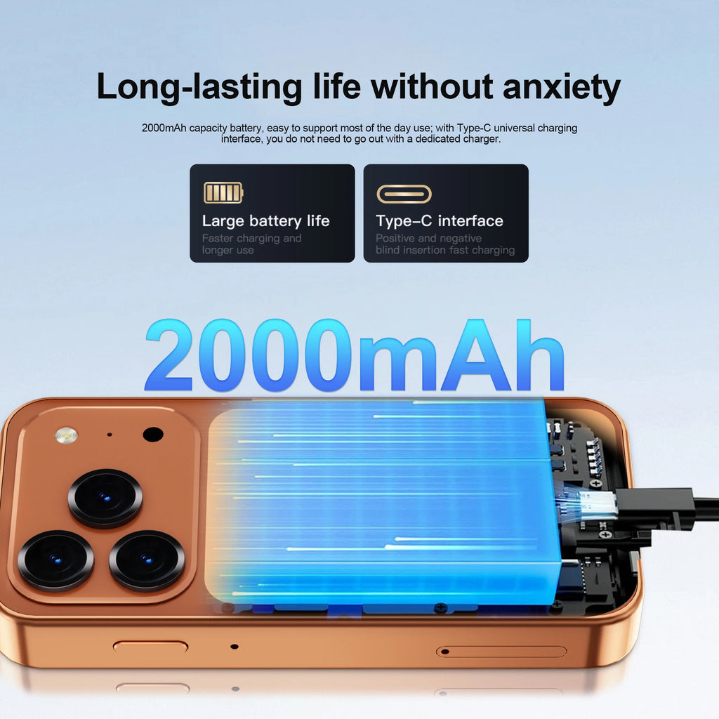 SERVO 19Air mini Android Smartphone 4G LTE 3.88" HD Display Dua SIM Card 2000mAh 6GB+128GB Small Mobile Phone GPS OTG Play Store