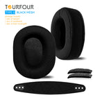 Almohadillas de repuesto TOURFOUR para auriculares Steelseries Arctis Nova Pro Wire, Nova 7, Nova 3, Nova 1 y diadema con cojín para las orejas
