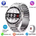 Nuevo Watch 5 Smart Watch 5 Pro Hombre HD AMOLED Pantalla GPS Frecuencia cardíaca Llamada Bluetooth IP68 Impermeable Smartwatch Hombre Regalos de Vacaciones