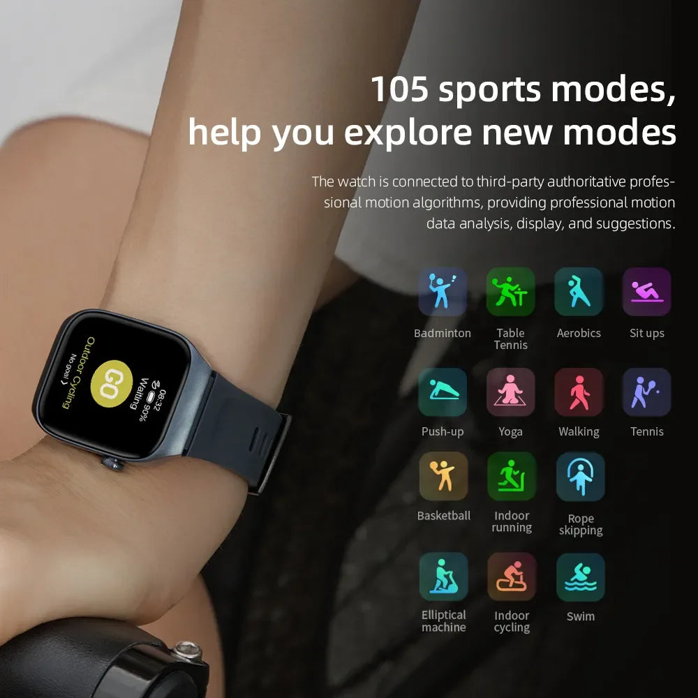 Mibro T2 Smartwatch, posicionamiento GPS, pantalla AMOLED HD de 1.75 pulgadas, AOD, resistencia al agua de 2 ATM, llamadas Bluetooth, relojes inteligentes deportivos para hombres y mujeres