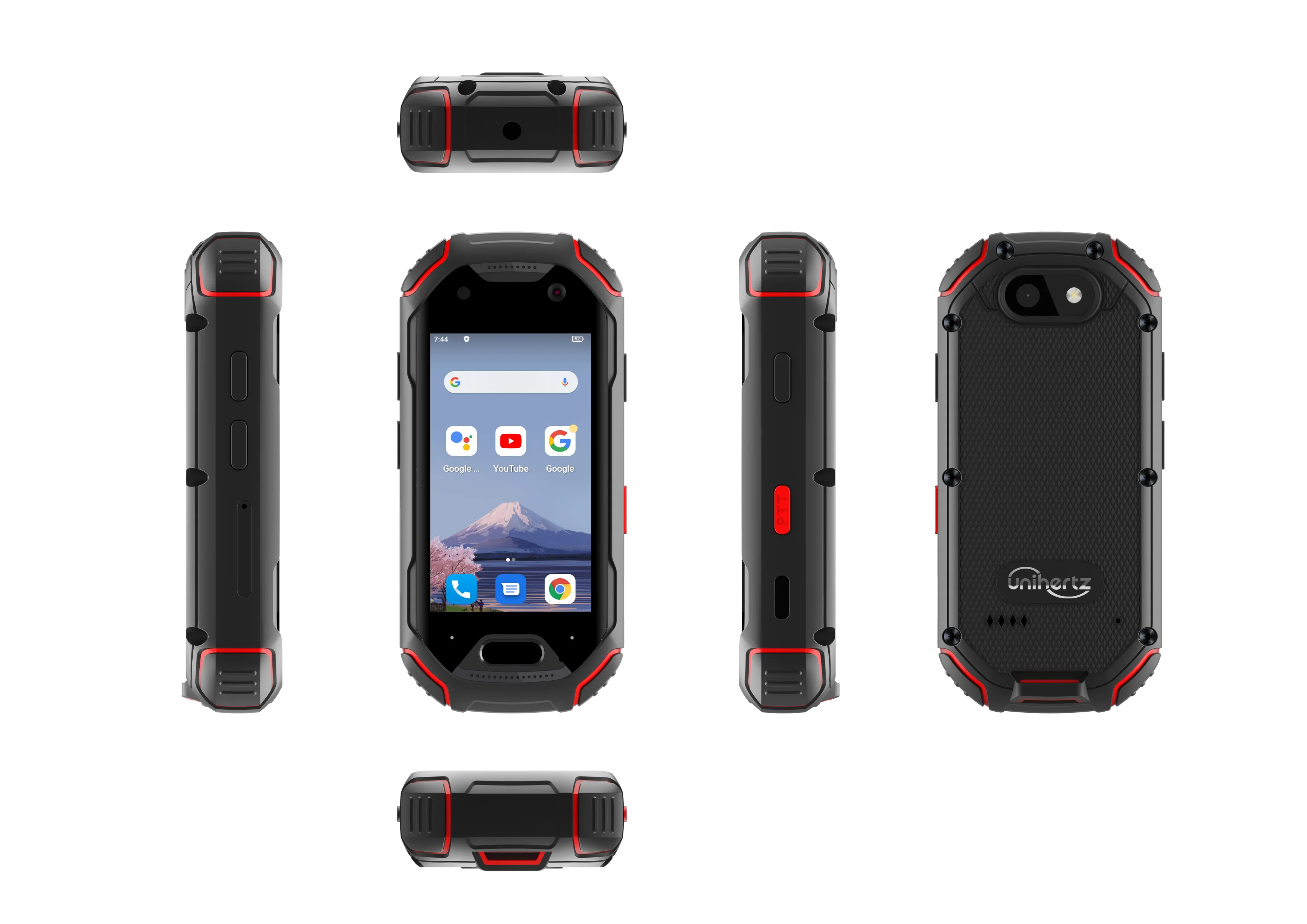 In Stock Unihertz ATOM World's Mini Rugged Smartphone 4GB 64GB Android 9 Octa Core 2.45 inch Unlocked Cellphone 2000mAh NFC