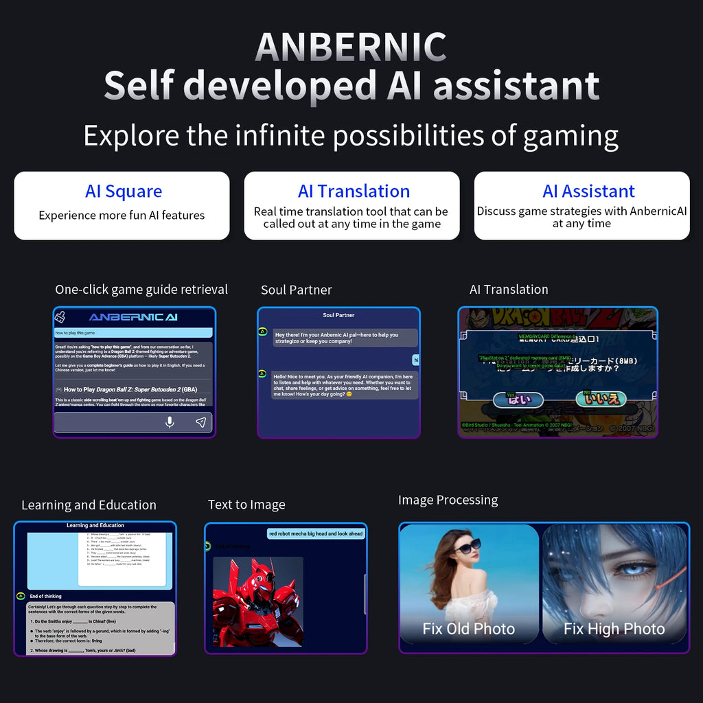 Anbernic  Retro Handheld Game Console