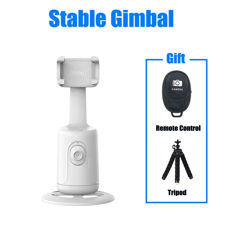 FANGTUOSI 360 Rotation Gimbal Stabilizer With Selfie Tripod Follow Shooting Function gimbal For Tiktok Live Video Photography