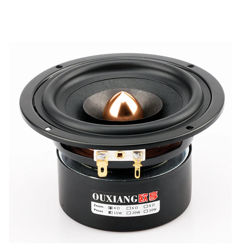 4 Inch Audio Speaker 4 8 Ohm 15-25W Full Range HiFi Speaker Bookshelf Desktop Home Sound Loudspeaker