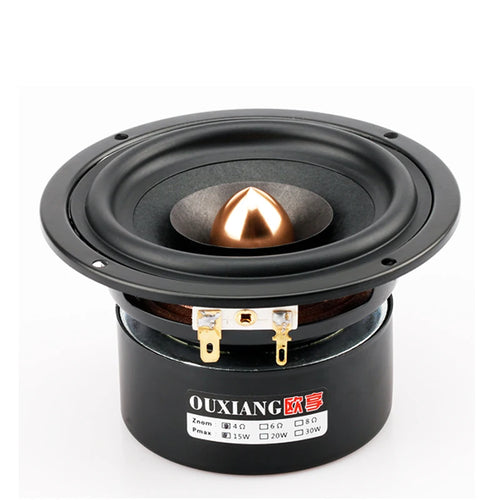 4 Inch Audio Speaker 4 8 Ohm 15-25W Full Range HiFi Speaker Bookshelf Desktop Home Sound Loudspeaker