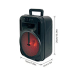 6.5" Portable Bluetooth Subwoofer