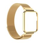 Milanese Magnetic correa Mi Watch Lite 2 metal Magnetic Loop correa For Redmi watch 2  Wristband Bracelet+Case cover