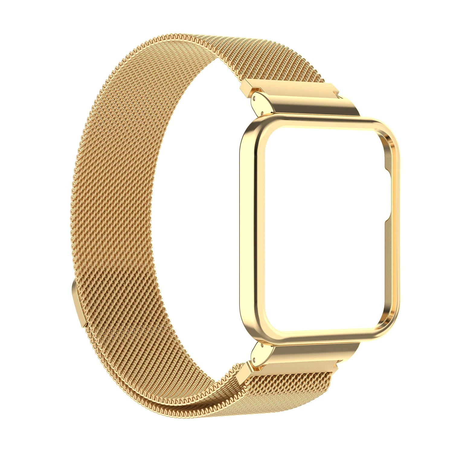 Milanese Magnetic correa Mi Watch Lite 2 metal Magnetic Loop correa For Redmi watch 2  Wristband Bracelet+Case cover