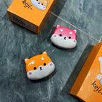 2023 New Cute Mini Koki Mobile Phone Flip Cartoon Kids Children Dual Sim 2G GSM Keyboard Botton MP3 Player Unlocked Cellphone