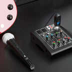 XLR Transmitter and Receiver Microphone Wireless System Wireless Mic Adapter for Audio Mixer Dynamic Mic Electric Guitar Bass