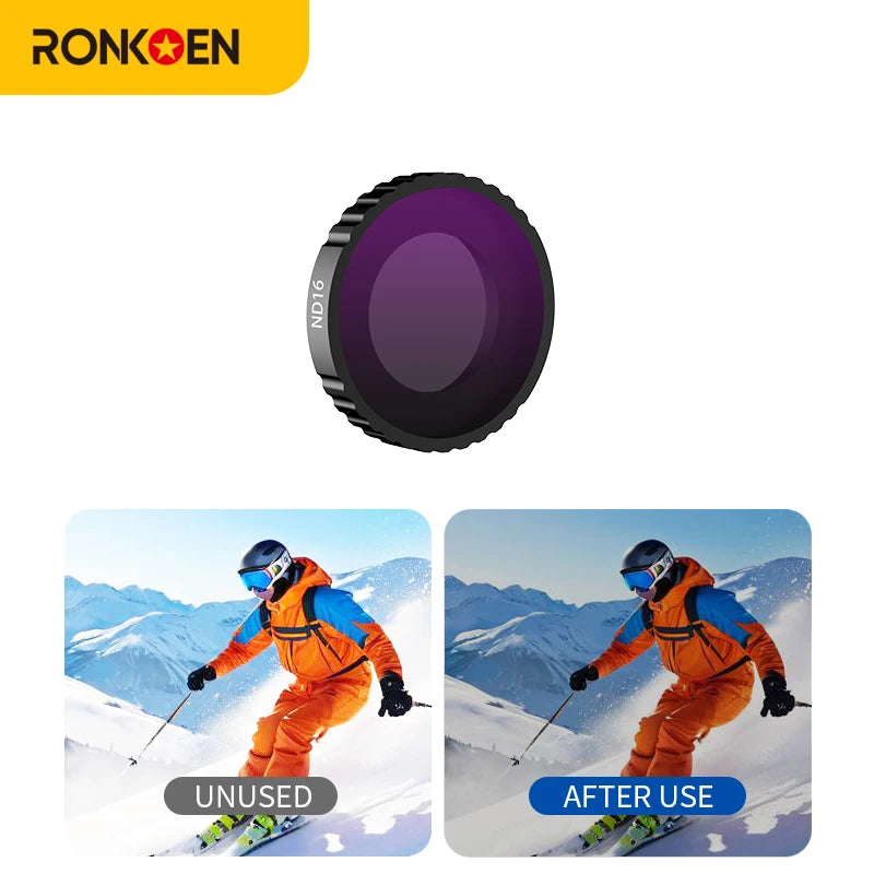 Ronkoen For Dji Osmo Nano Filters CPL UV Filters ND8 ND16 ND32 ND64 Black Mist Soft ND32PL Protective Lens Camera Accessories