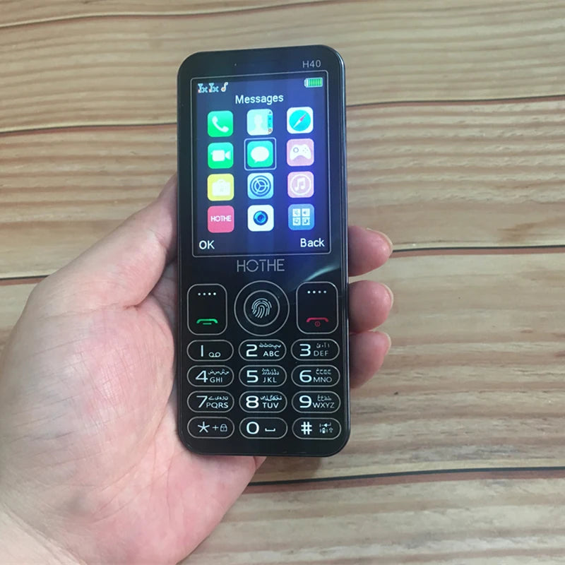 H40 Push Button Mobile Phone,2.8 Inch,Dual Sim,Bluetooth,Flashlight,MP3 MP4,Wireless FM,Camera,Vibration,BigHorn Cheap CellPhone