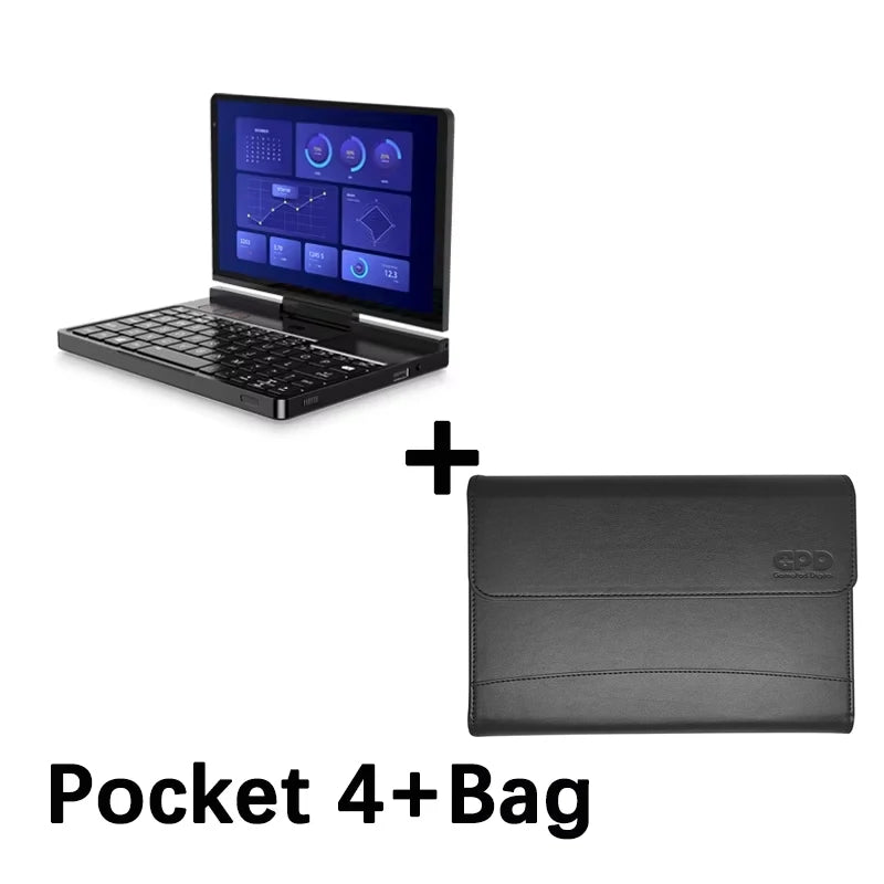 ¡Nueva versión 2025! GPD Pocket 4 8,8 pulgadas AMD AI 9 HX 370 64 GB RAM 2 TB NVMe Resolución 2.5K Tasa de refresco de 144 Hz Mini portátil para juegos