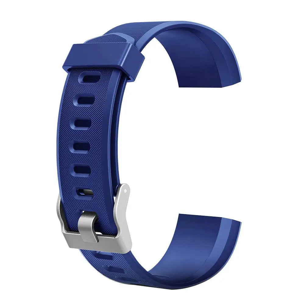 Colorful Replacement Watchband Adjustable Comfortable Silicone Watchband Replacement for ID 115 Plus HR Smart Watch Accessories