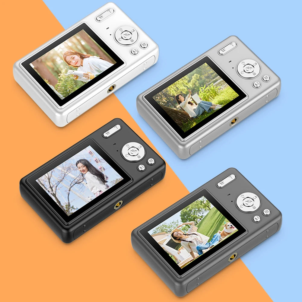 4K HD 1080P Digital Camera Anti-Shake Autofocus Vlogging Camera 96MP Portable Vlogging Camera 16X Zoom for Kid Adult Photography