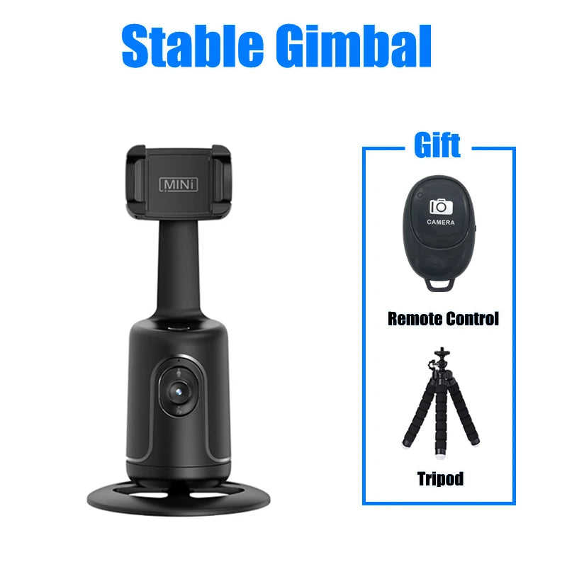 FANGTUOSI 360 Rotation Gimbal Stabilizer With Selfie Tripod Follow Shooting Function gimbal For Tiktok Live Video Photography