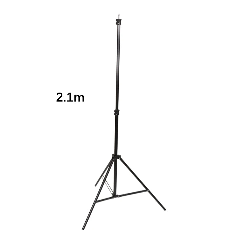 【AM3】1.6M 2.1M Duty Metal Alloy Light Stand Tripod For Photo Studio Softbox Video Flash Reflector Lighting Background Stand