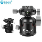 LH50/LH55 Low Profile Tripod Ball Head All Full Metal CNC Panoramic Camera Tripod Head,with 1/4" Arca Swiss Quick Release Plate