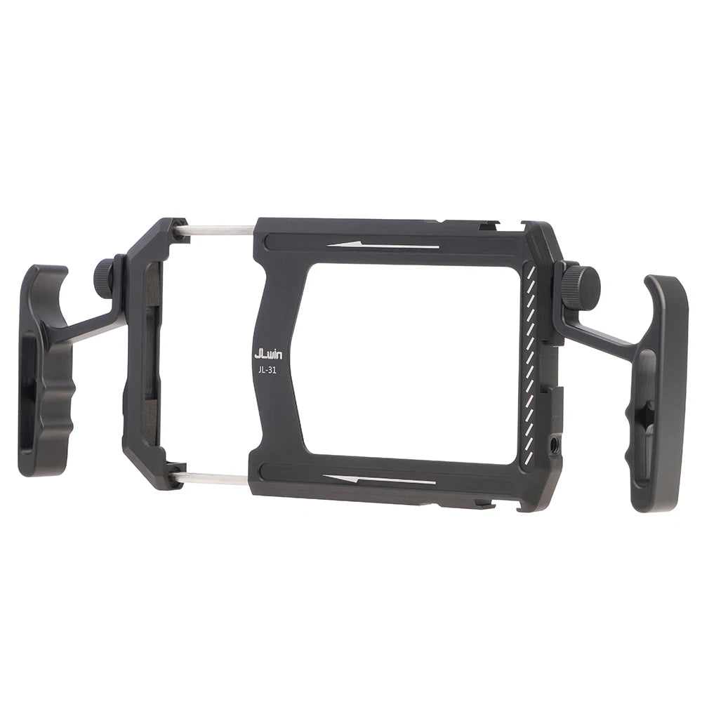 FOTGA Soporte de metal universal para smartphone, asas, estabilizador, vlog, transmisión en vivo, kit de soporte para teléfono móvil, creador de videos