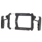 FOTGA Soporte de metal universal para smartphone, asas, estabilizador, vlog, transmisión en vivo, kit de soporte para teléfono móvil, creador de videos