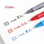 13/30PCS Gel Pens Refills Set Kawaii Stationery Writing Pen Black/Red/Blue Ink 0.5 mm Ballpoint Pen Office School Supplies Tools