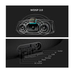W-KING 140W RMS Portable Bluetooth Speakers,Massive Bass Party Boombox IPX7 Waterproof Speaker Large, Loud Outdoor Speaker