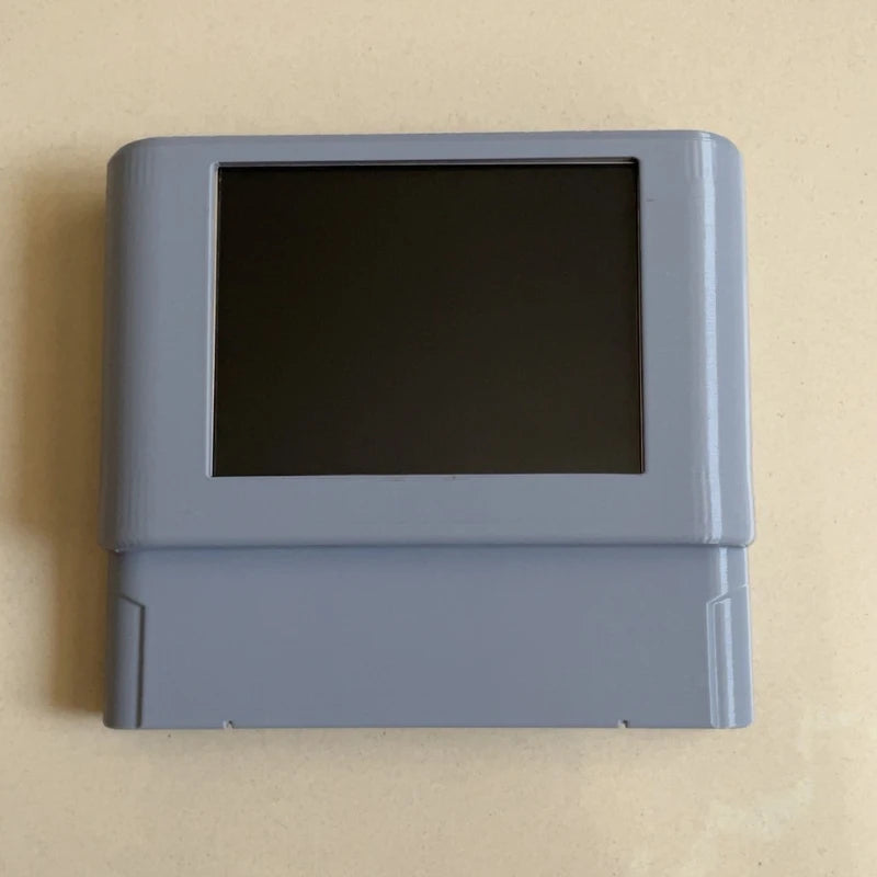 N64 All-in-One Flash Cartridge with 3.5" Built-In Screen - Supports FC/SFC Games, No AV Cables Needed!