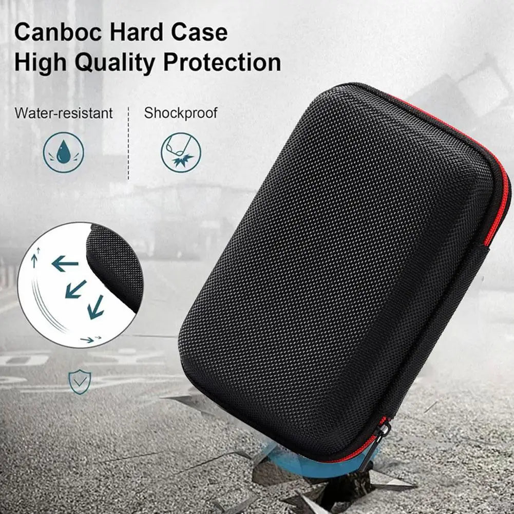 1pc R36S Case Storage Bag For R36S R35S Black Red Color EVA Cloth Game Console Hard Shockproof Protective Case Gaming Accessorie