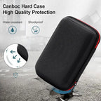 1pc R36S Case Storage Bag For R36S R35S Black Red Color EVA Cloth Game Console Hard Shockproof Protective Case Gaming Accessorie