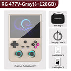 Anbernic RG 477V Handheld Game Console 4.7 HD LTPS In-Cell Screen 5500mAh WiF Android 14 3D HallJoystick Dimensity 8300i RG477V