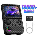 R36T Retro Handheld Game Console 18000+Game EmuEMEC System 3.5'' IPS Screen Wi-Fi Multiplayer Portable Pocket Video Console