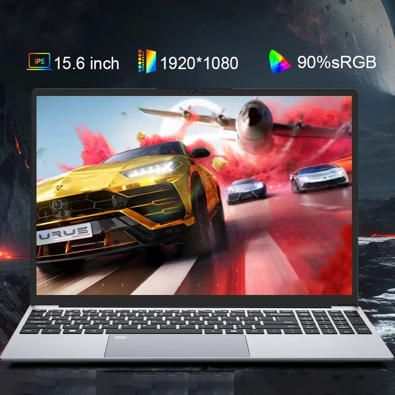 15.6“ Gaming Laptop Computer Intel i9 10980HK i3 6100 Laptop PC Gamer 16GB RAM 1TB SSD Fingerprint Unlock Notebook PC Backlight
