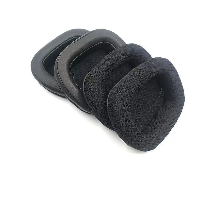 Suitable for Logitech G933 earphone cover G633 earphone cover sponge cover mesh earmuff head beam leather earmuff