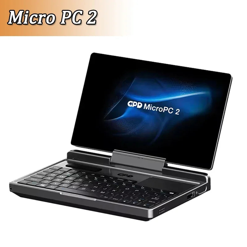 GPD Micro PC 2 Mini portátil de mano con pantalla táctil de 7 pulgadas, 16 GB de RAM, 512 GB de SSD, CPU N300, Windows 11, miniportátil de bolsillo